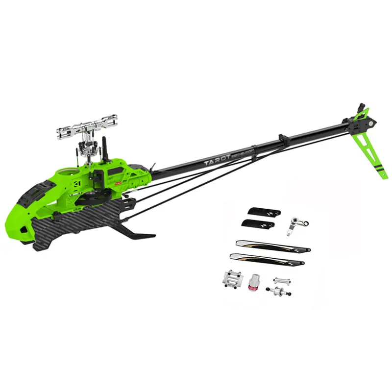 Tarot 550 Pro Mk55pro 6Ch 3D Flying Rc Helicopter Combo Version With Main/Tail Blade Metal Tail Set 1