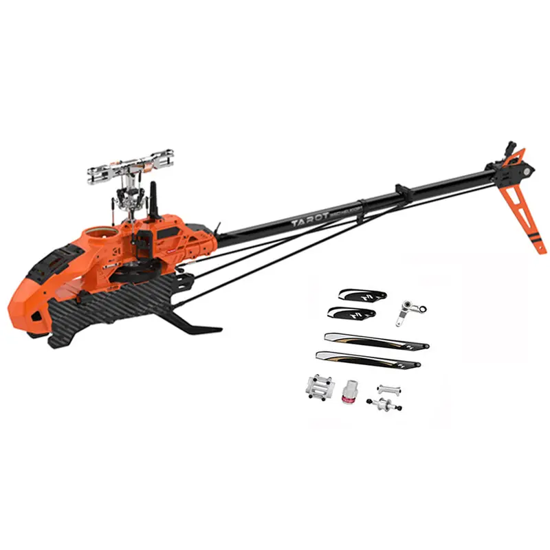 Tarot 600 Pro Mk6pro 6Ch 3D Flying Rc Helicopter Combo Version With Main/Tail Blade Metal Tail Set 1