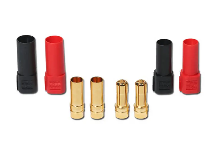 Tarot Amass Xt150 Plug Connector Red/Black/2 Pairs For Rc Drone Fpv Racing 1