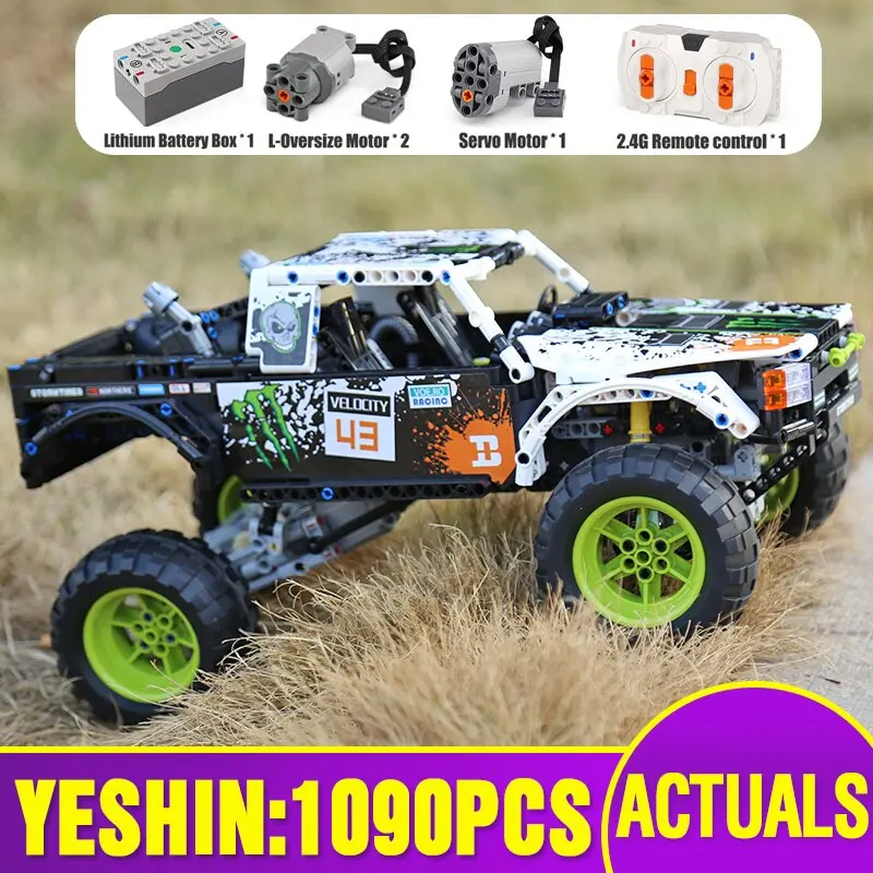 Technic Car Toys Compatible With Legoing 42099 4X4 X-Treme Off-Roader Car Building Blocks Kits Assembly Toys Kids Christmas Gift 1