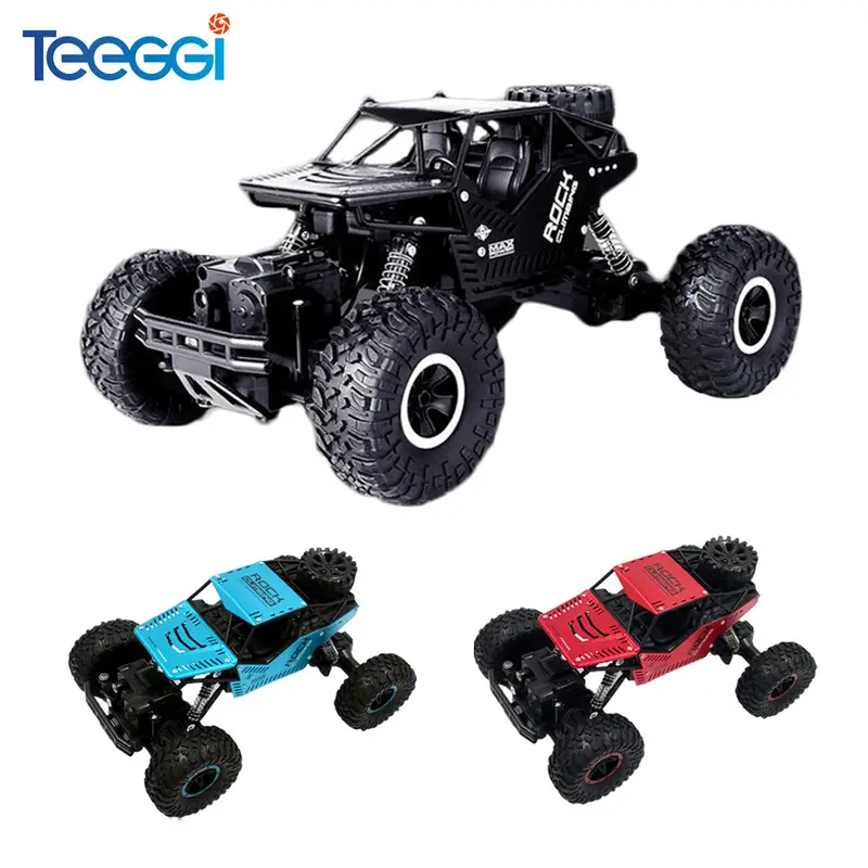 Teeggi C08s Remote Control Toys Rc Car 1:16 4Wd Climbing Car Bigfoot Cars Off-Road Vehicle Toy For Children Gift Double Motors 1