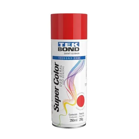 Tekbond General Purpose Spray Paint Red 350Ml 1