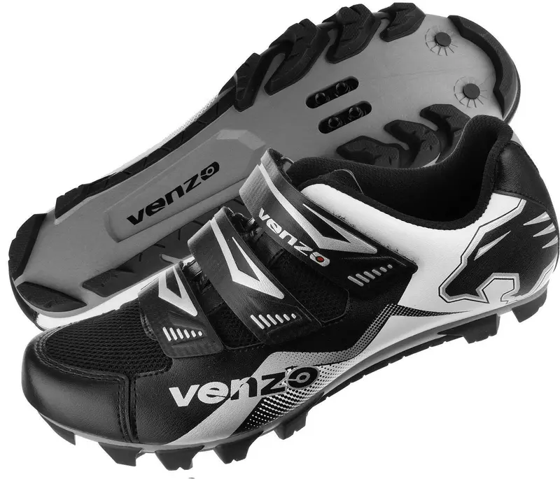 Tenis Venzo De Hombres Para Ciclismo Con Pedales 1