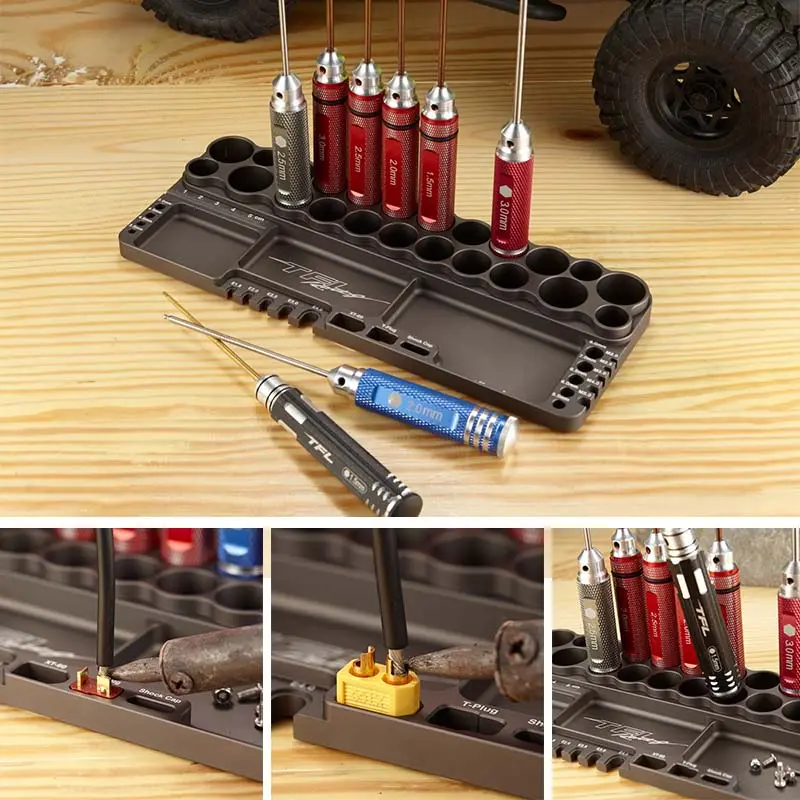 Tfl Multipurpose Tool Receptacle Aluminum Alloy Model Tools Rack Rc Model Part 1