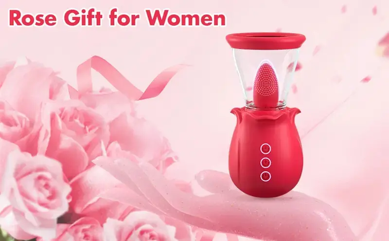 The Red Rose Nipple, Clitoral Stimulator. 1