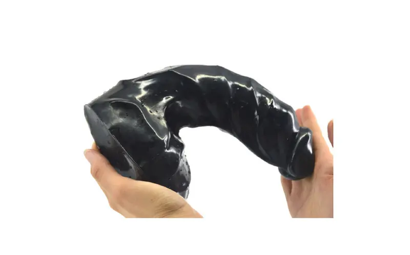 Thick Black Realistic Penis Dildo. 1
