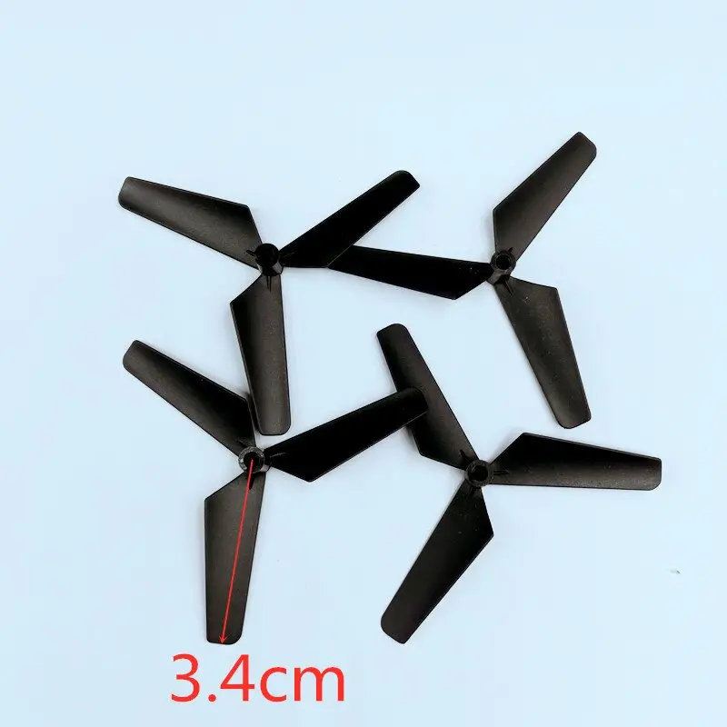 Three-Leaves Props Propellers Ab For Mini Drone Ufo Quadrocopter Smart Watch Gesture Rc Aircraft Somatosensory Plane Helicopter 1