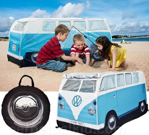 Tiendas De Campaña Azul Vw 1