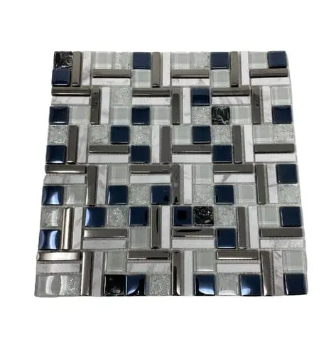Tile: Mosaic Domino Bw (11 Pcs/Box) 1