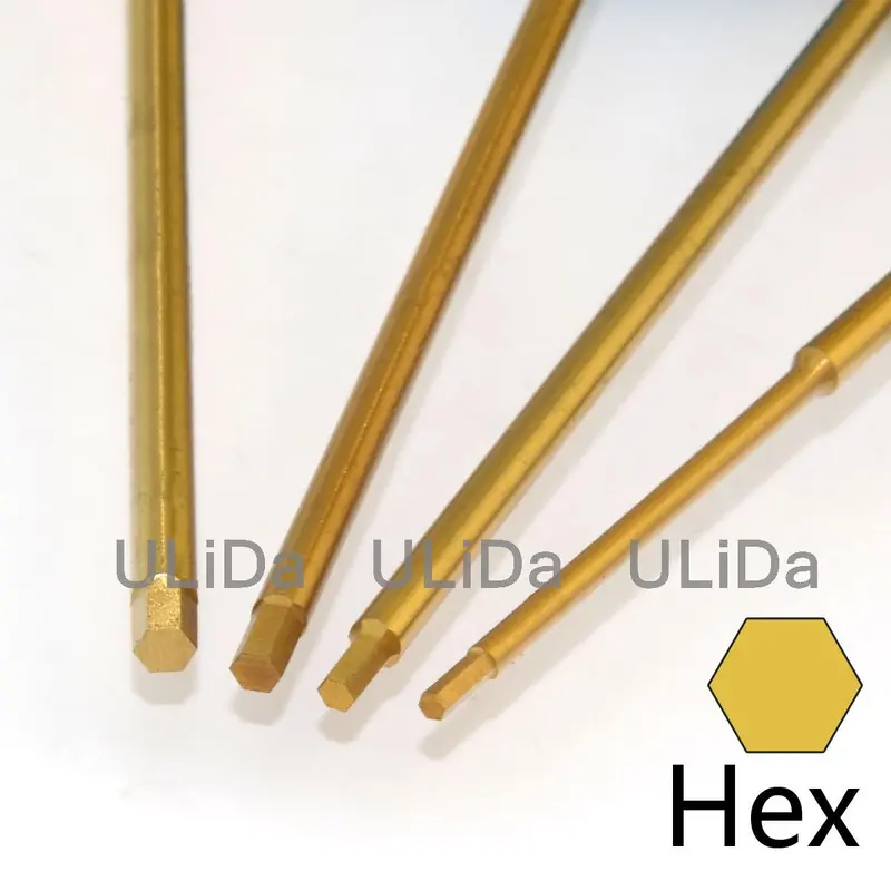 Titanium Nitride Tini Hex Screwdriver Slotted Screwdriver Phillips Screwdriver Tip Steel Bit 1