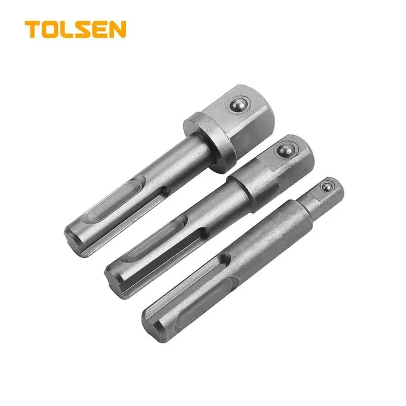 Tolsen 3Pcs Sds-Plus Adaptor 1