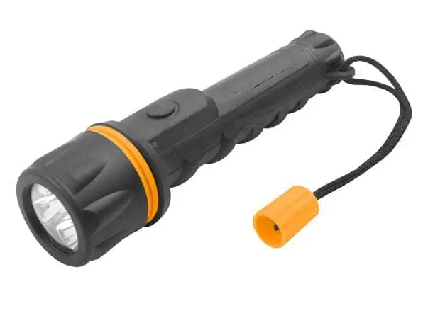 Tolsen Waterproof Flashlight 3 Led/ 12 Lumens 60020 1