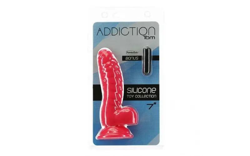 Tom Hot Pink 7In Dong W Bullet. 1