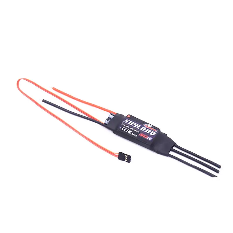 Tomcat Skylord 30A Brushless Esc With 2-3S Lipo Bec 2A@5V For Rc Airplane Spare Part 2