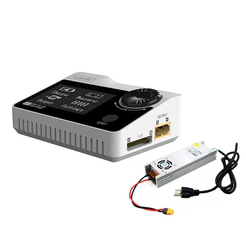 Toolkitrc M8 Dc 300W 15A Battery Balance Charger Discharger With Lantian 400W Power Supply 1