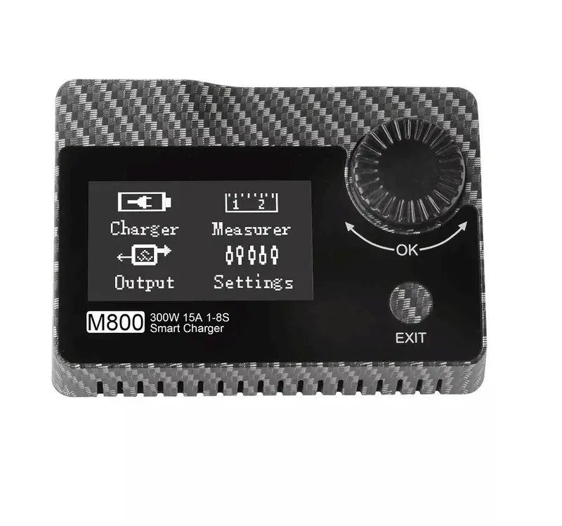 Toolkitrc & Uruav M800 300W 15A Dc Smart 1-8S Lipo Battery Balance Charger Discharger With Voltage Servo Checker Receiver Signal Tester Quick Charger Function 1