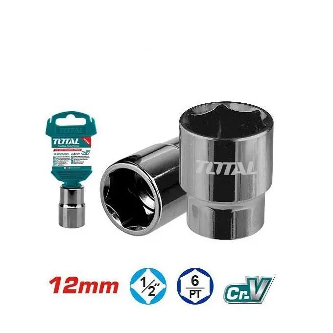 Total 1/2" Hexagonal Socket 12Mm 1