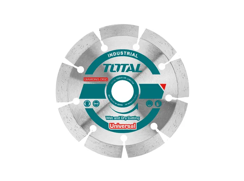 Total 7″ Segmented Wet And Dry Diamond Cutting Disc 1