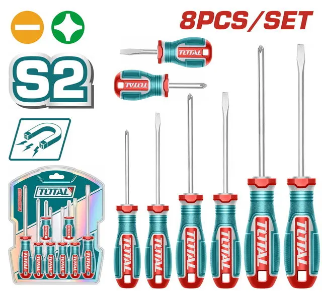 Total 8Pcs Screwdriver Set Tksds0826 1