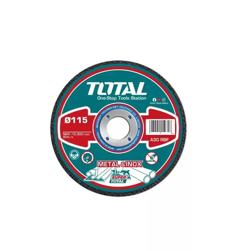 Total Abrasive Metal Cutting Disc 4-1/2X3/64X7/8" 1