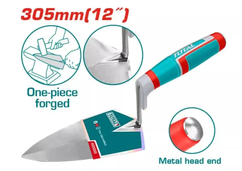 Total Bricklaying Trowel 200Mm 8" Tht82816 1