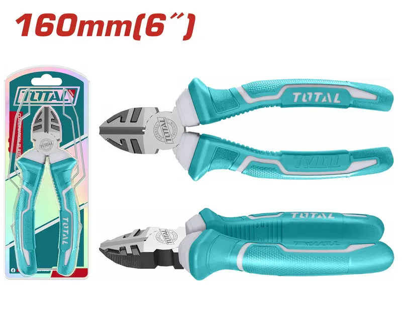 Total Diagonal Cutting Pliers 6" 1