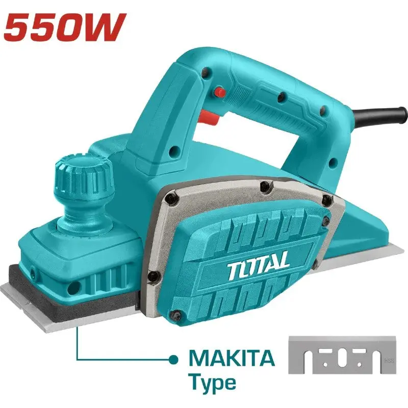 Total Electric Planer 550W 1