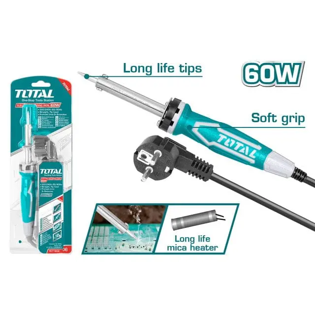 Total Electric Soldering Iron 60W- Tet1606 1