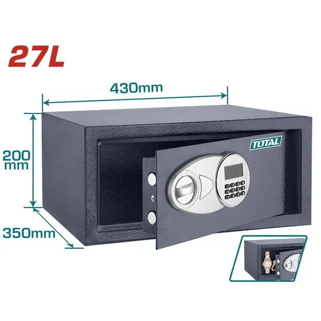 Total Electronic Safe 27L Tesf3501 1