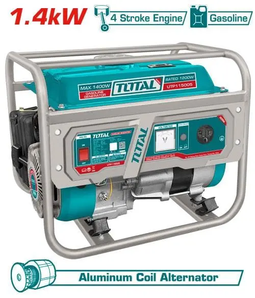 Total Gasoline Generator 1400W Utp115005 1