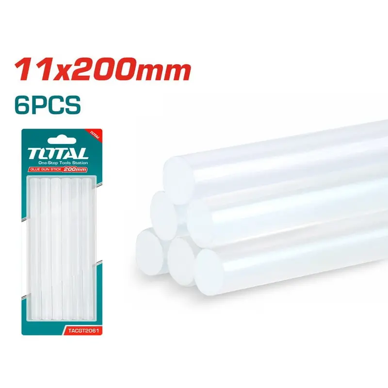 Total Glue Stick Gun 6Pcs 1