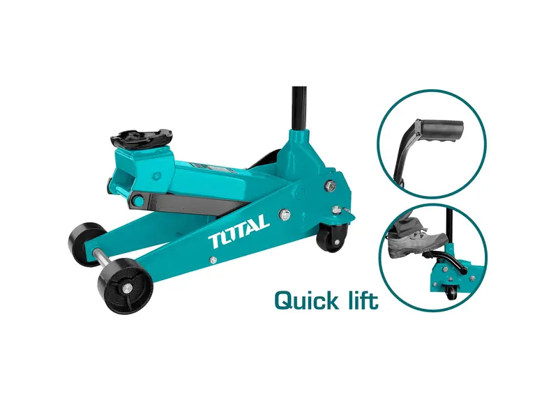 Total Hydraulic Garage Jack 3 Ton - Tht10833 1