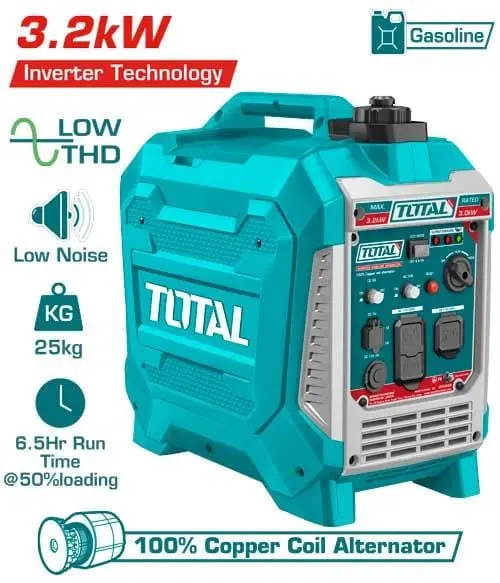 Total Inverter Gasoline Generator 3200W 1