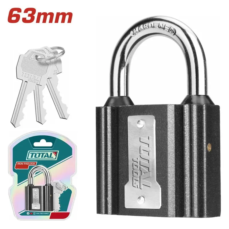 Total Iron Padlock 63Mm 1