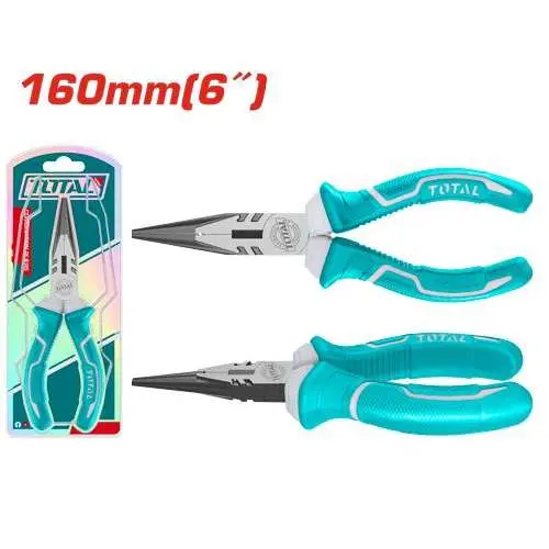 Total Long Nose Pliers 6" 1