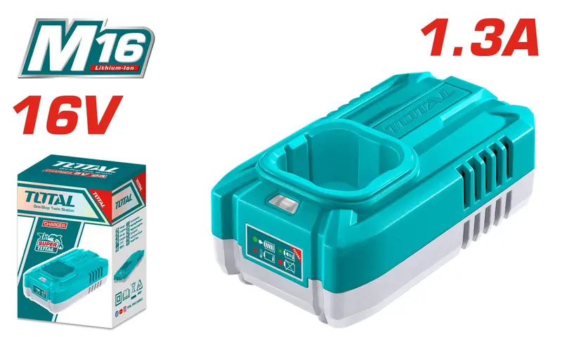 Total M16 Battery Charger 16V Utfcli1613 1