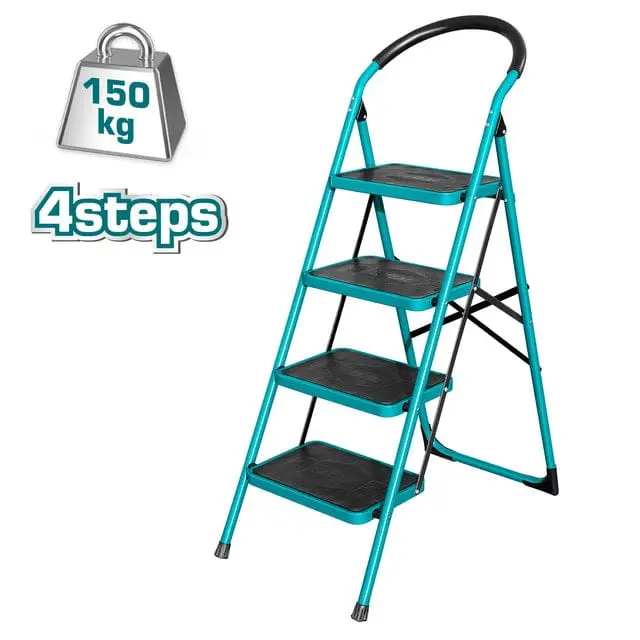Total Metal  Ladder 4 Steps -4Ft Thlad09041 1