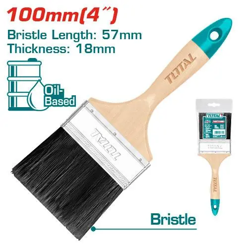 Total Paint Brush 100Mm 4" Tht84048 1
