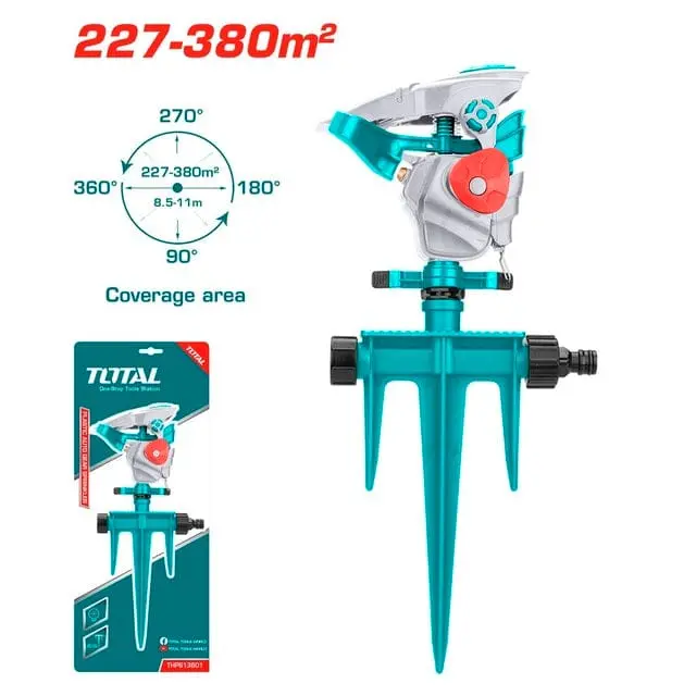 Total Plastic Auto Gear Sprinkler (Thps13601) 1
