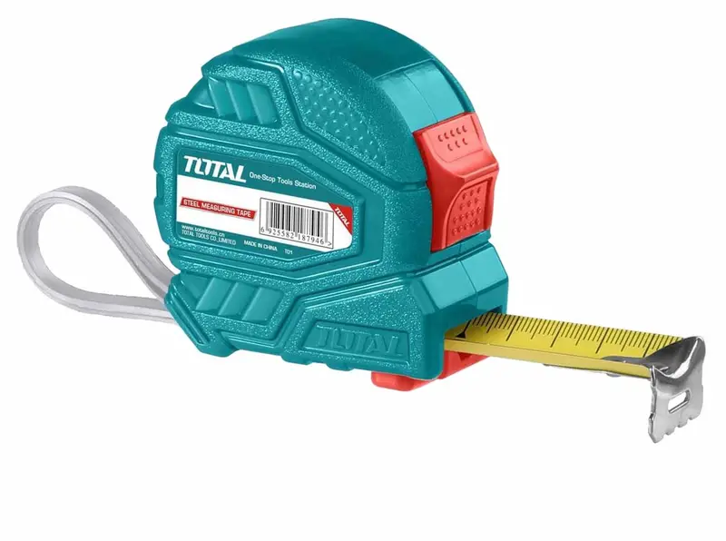 Total Steel Measuring Tape 25Ft/8M-Tmt126381 1