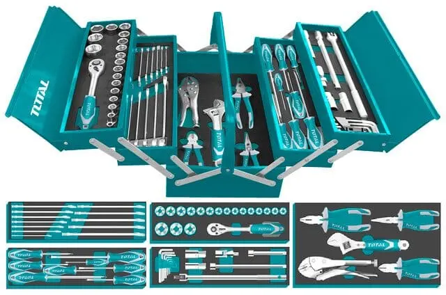 Total Tools 59 Pcs Tools Chest Set-Thtcs12591 1