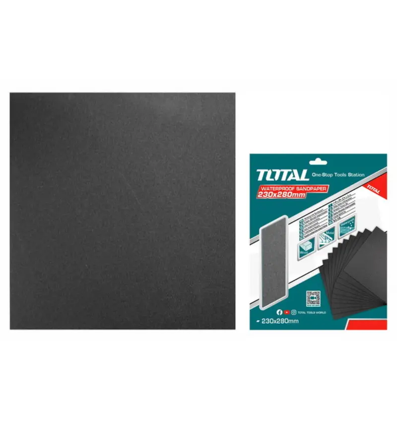 Total Waterproof Sandpaper 230X280mm (9"X11") 1