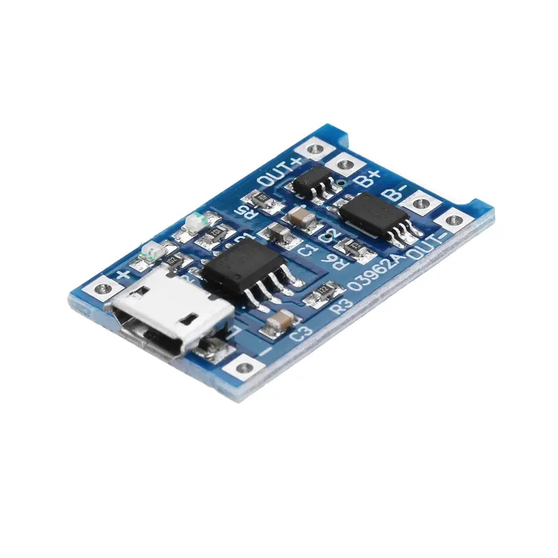 Tp4056 Micro Usb Type C 5V 1A 18650 Lithium Battery Charging Protection Board Te585 Lipo Charger Module 1