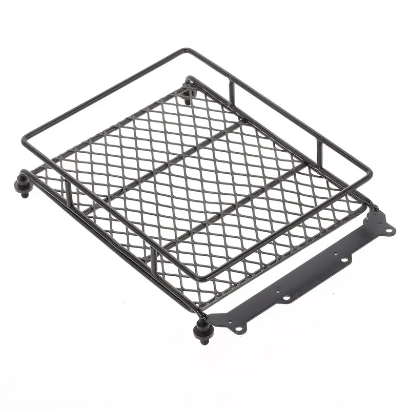 Tpower Metal Roof Rack With Screws For 1/10 Axial Scx10 90046 D90 Trx-4 Rc Crawler Car Parts 1
