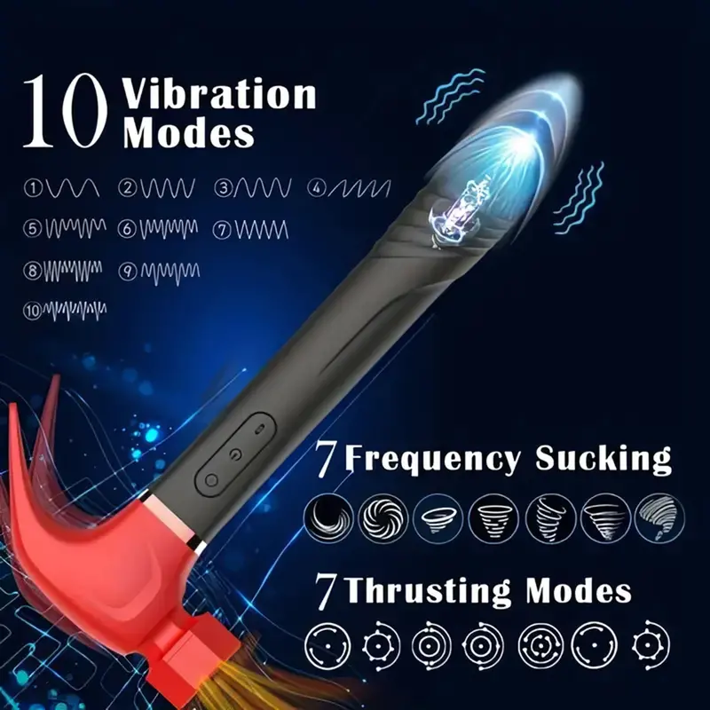 Tradies Please The Ladies 4 In One Vibrating Hammer. 1