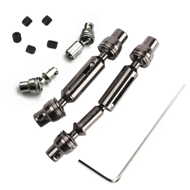 Transmission Drive Shaft 6X6 For Wpl B14 B24 B16 B36 Jjrc Q60 Rc Car Parts Silver 1