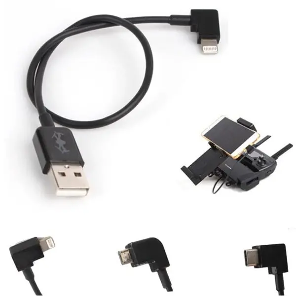 Transmitter Data Connected Cable To Ios Android Type-C For Dji Mavic Mini Spark Mavic Pro Phantom 3/4 Inspire 1