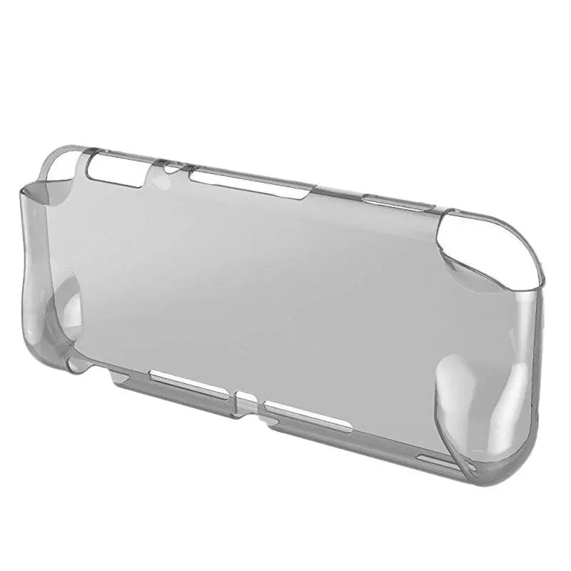 Transparent Tpu Crystal Cover Case For Nintendo Switch Lite Game Machine(Transparent Grey) 1