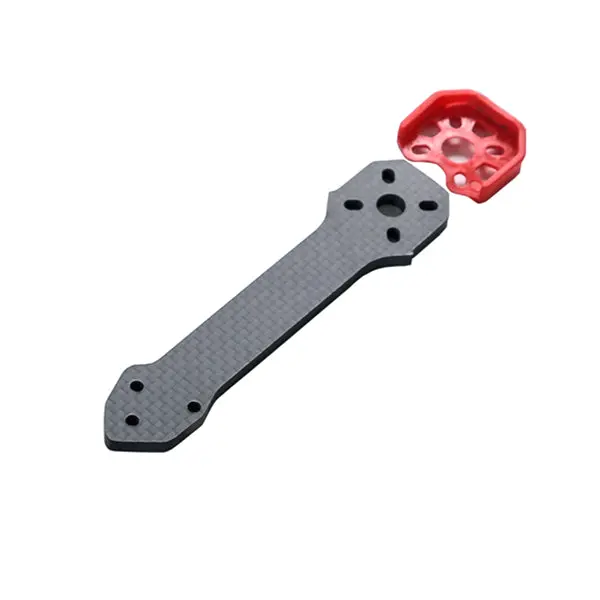 Transtec Frog Lite 218Mm Carbon Fiber X Frame Spare Part 4Mm Frame Arm 1