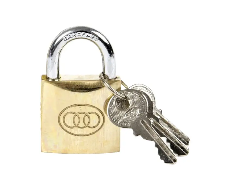 Tri-Circle Brass Padlock 25Mm/262 1